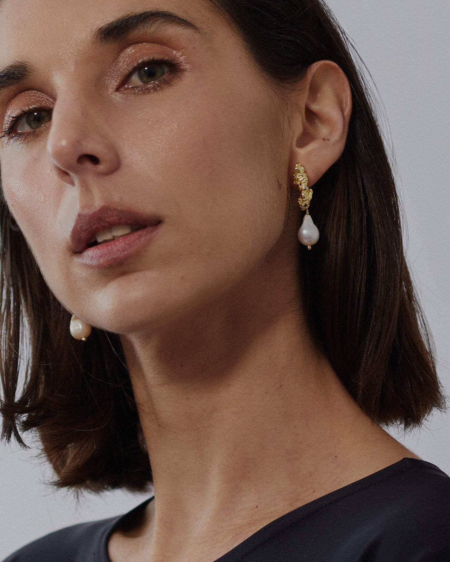 Agni pearl earrings