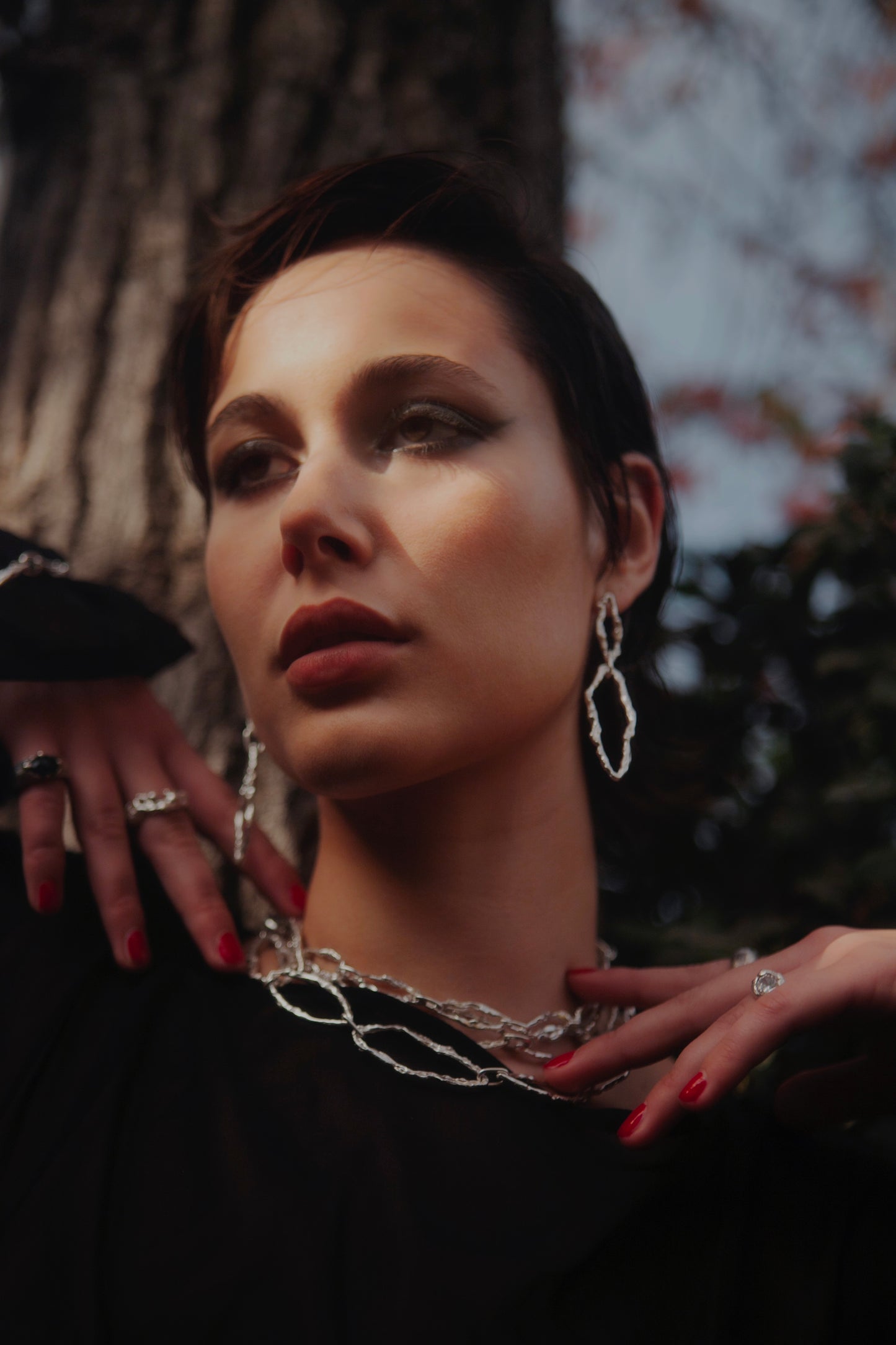 Uraniana X Earrings