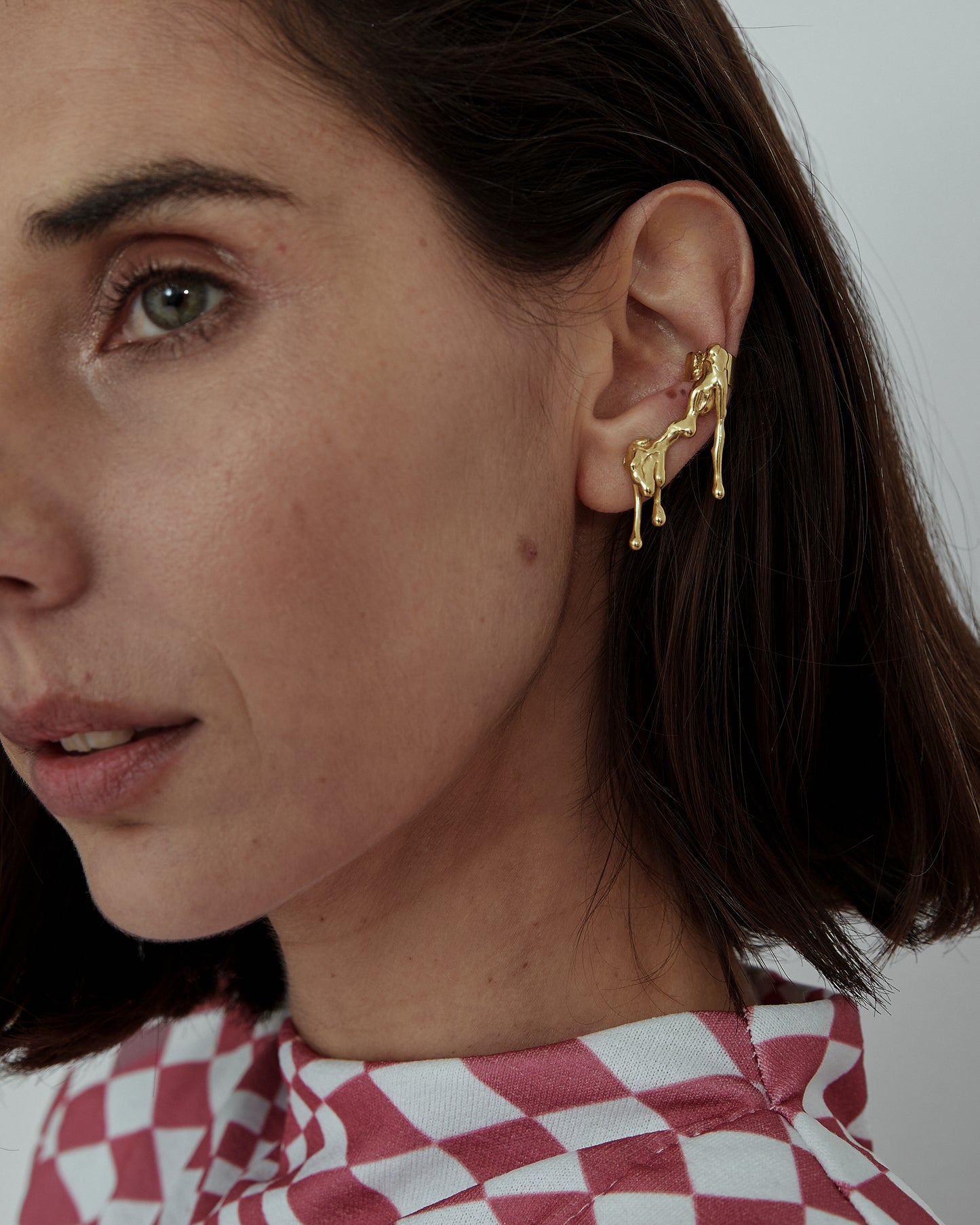 Gota trepadora earring 18k