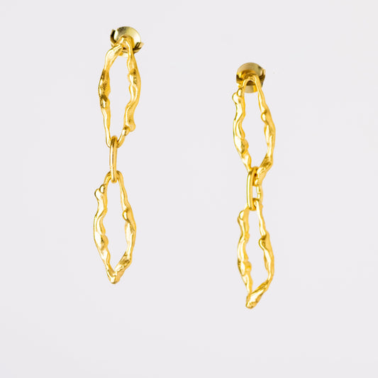 Uraniana earrings 18k